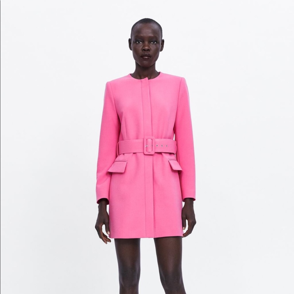 Zara belted frock coat NBW